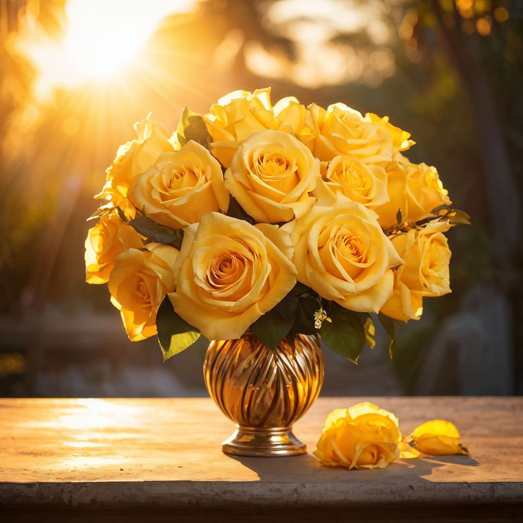 The Symbolism of Yellow Roses in Florida