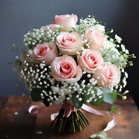--roses-bouquet-with-babys-breath--airy-flower-