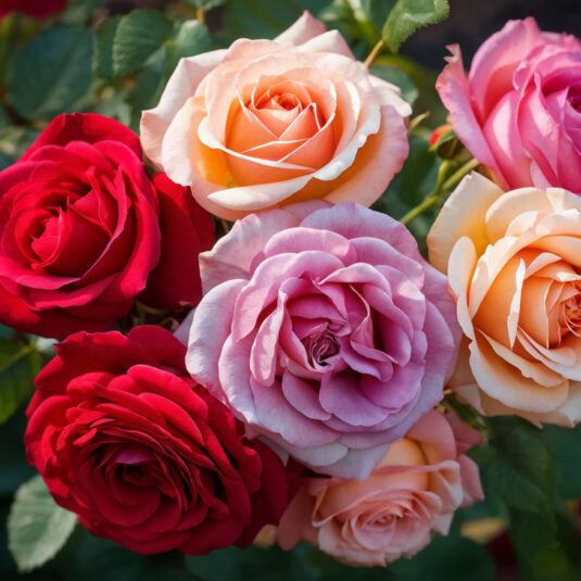 bouquet-of-perfectly-bloomed-roses-capturing-the-velvety-texture-of-the-petals-variety-of-hues-ran