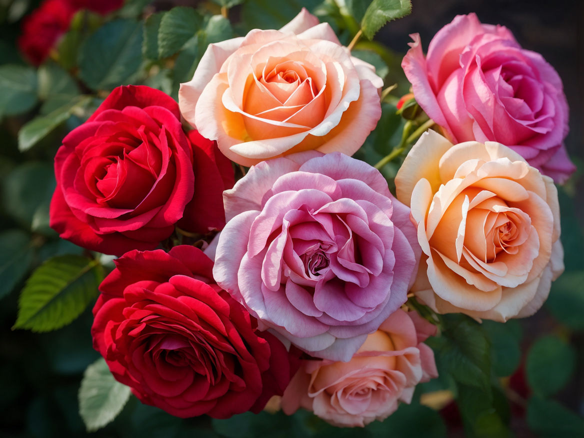 bouquet-of-perfectly-bloomed-roses-capturing-the-velvety-texture-of-the-petals-variety-of-hues-ran