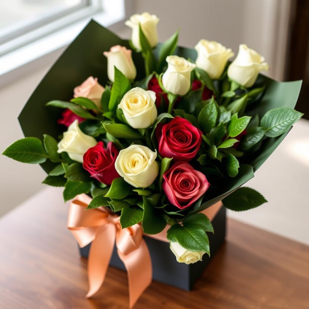 roses arrangements for business gifts