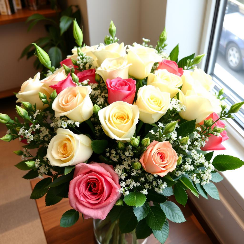 roses arrangements for business gifts