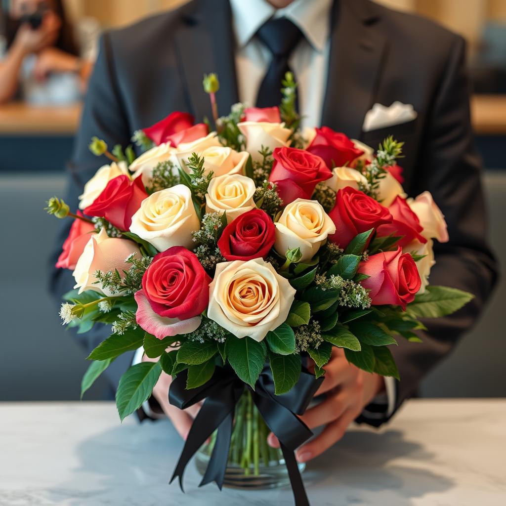 roses arrangements for business gifts