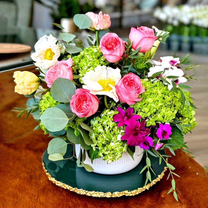 Modern Garden Flower Arrangements