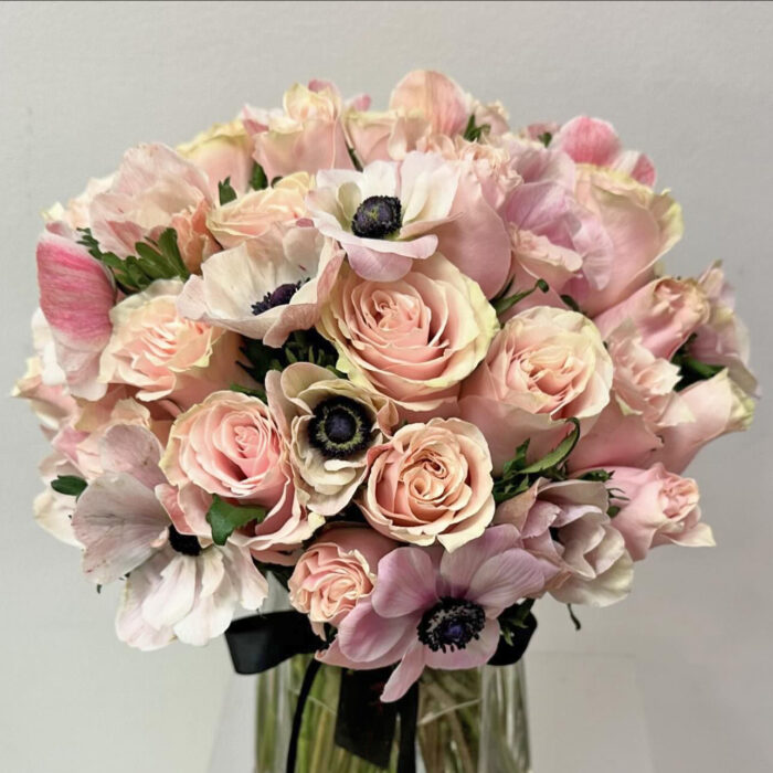 Pastel Roses Arrangement