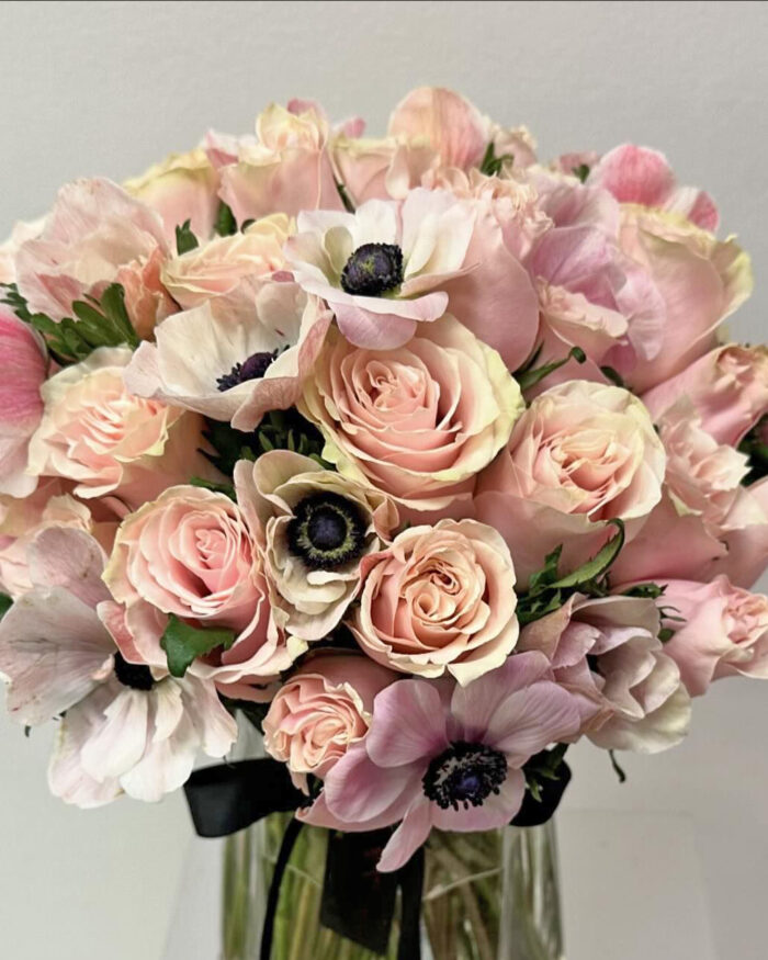 Pastel Roses Arrangement