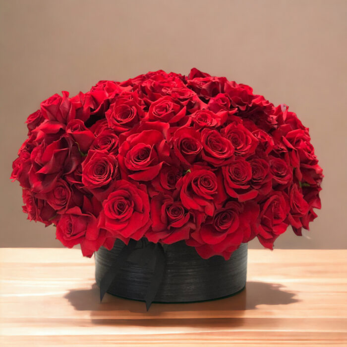 Stunning 50 Red Roses Bouquet