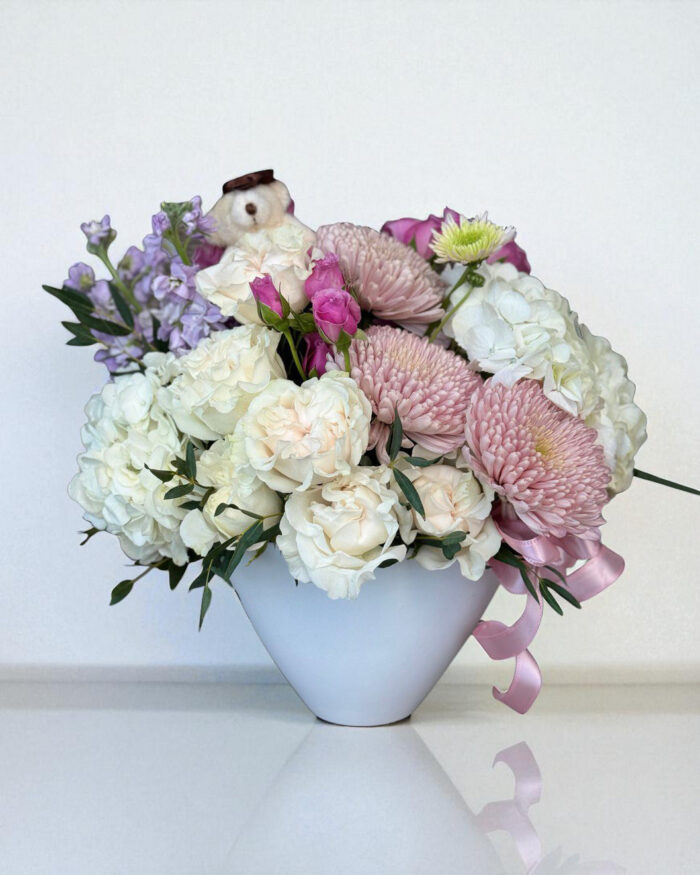 130-teddy-bear-flowers boca