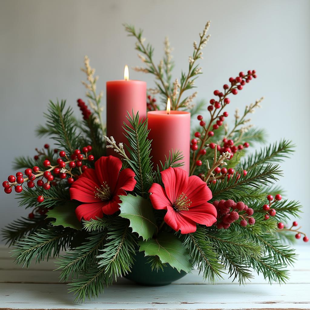 Christmas Flowers as Gifts