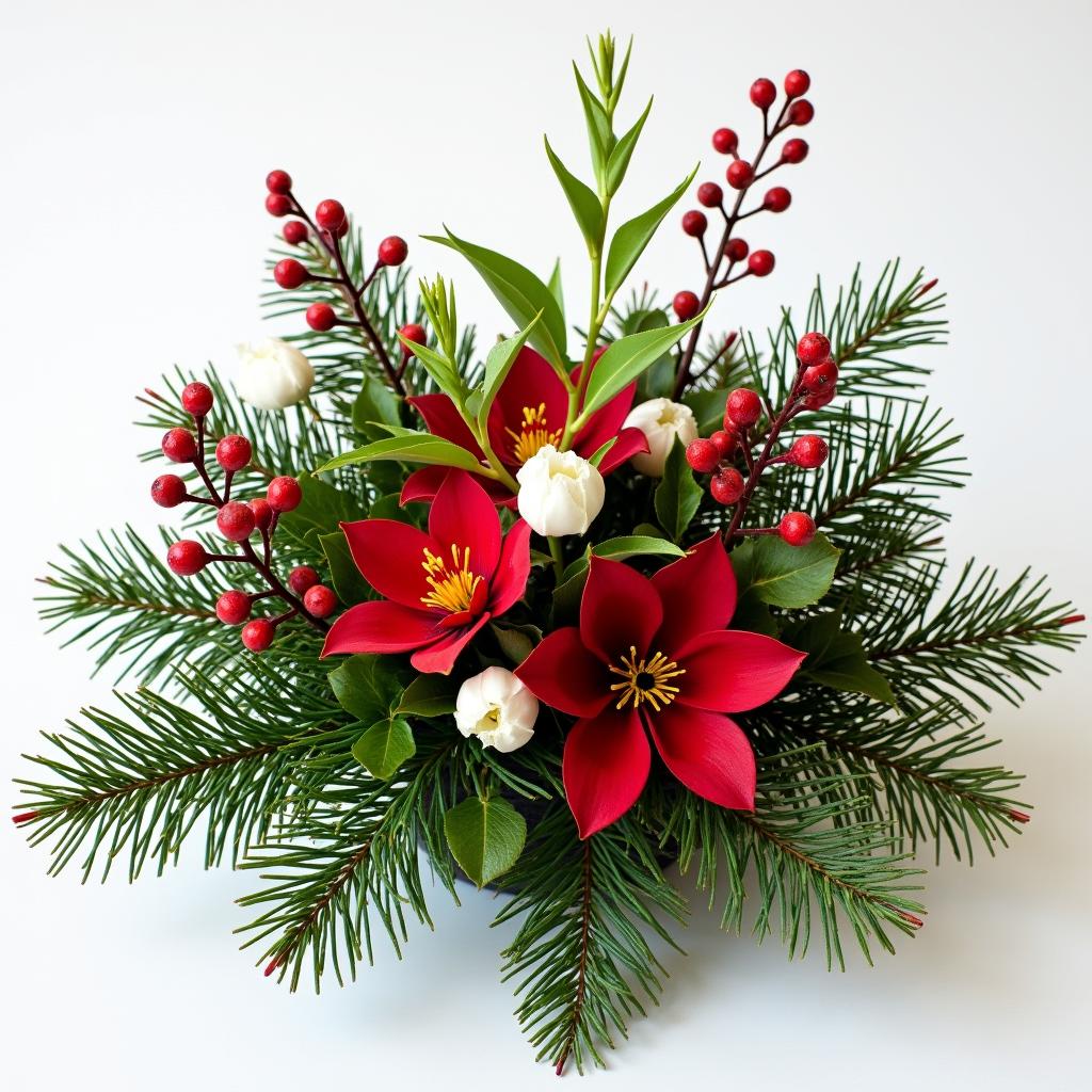 Christmas Flowers as Gifts