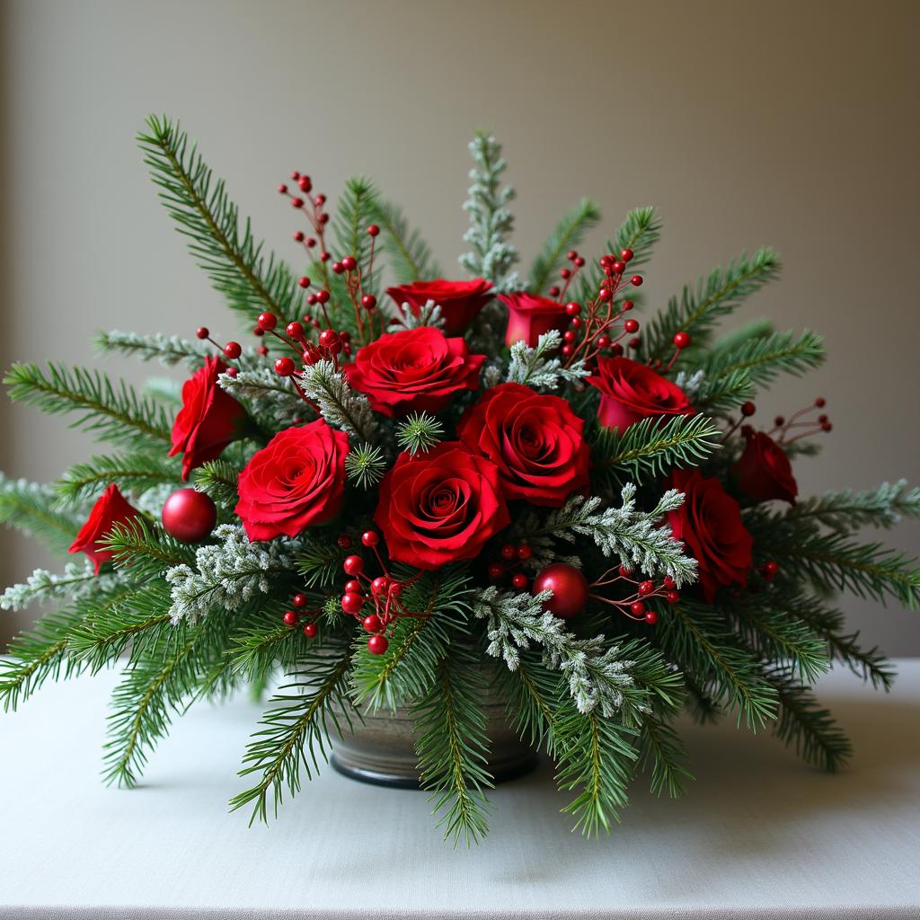 Christmas Flowers as Gifts