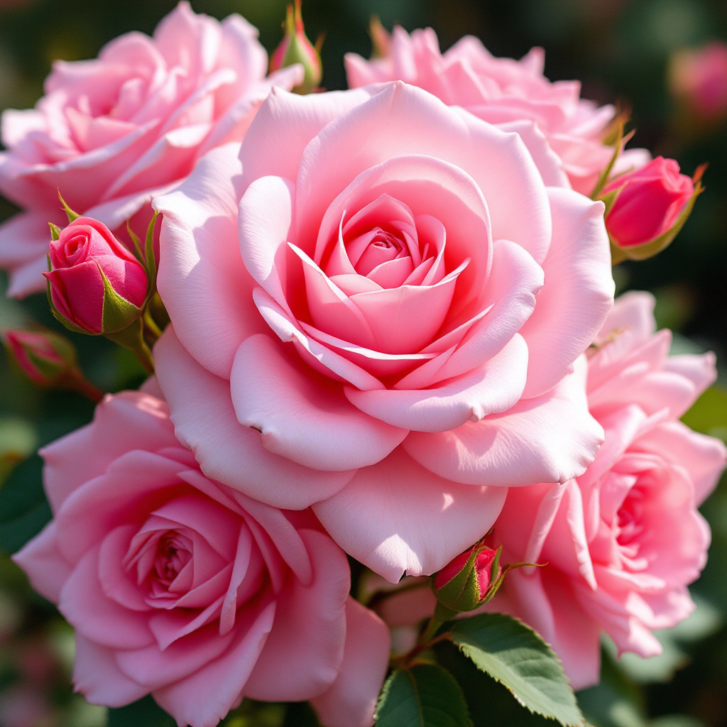 The Rose 'Kordes' Romantic Pink' 