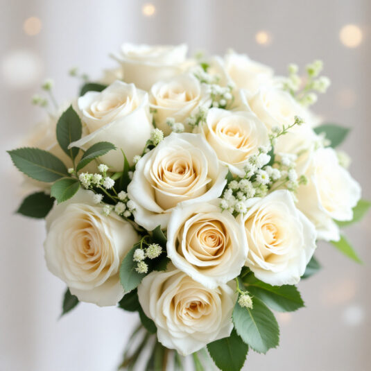 White Roses: Arrangements, Bouquets, Occasions, and Meanings