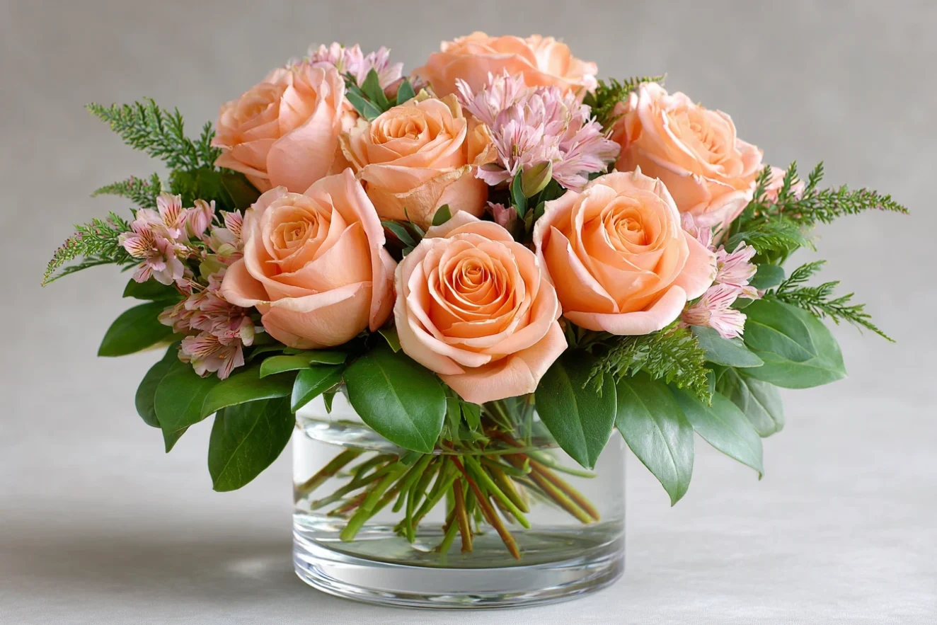What does it mean to give someone orange roses?