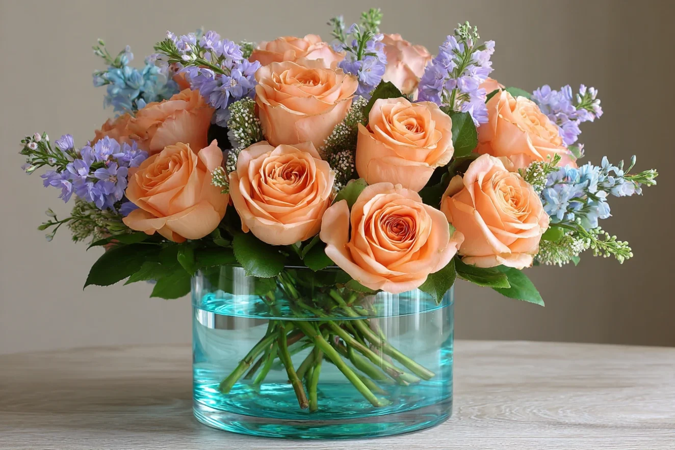 What does it mean to give someone orange roses?
