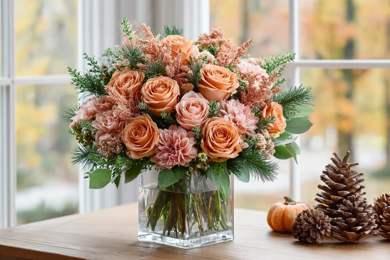 Orange roses