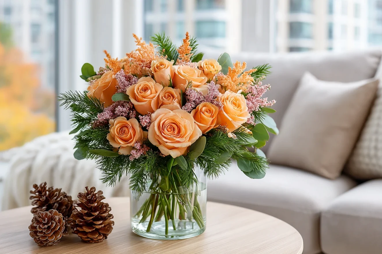 Orange roses