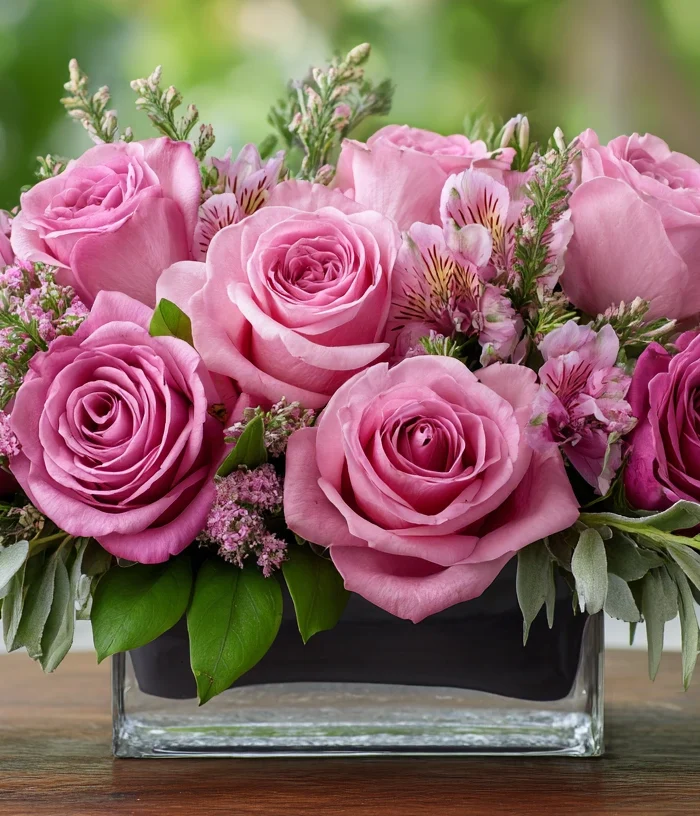 Celebrating Rosh Hashanah with roses Flower arrangements