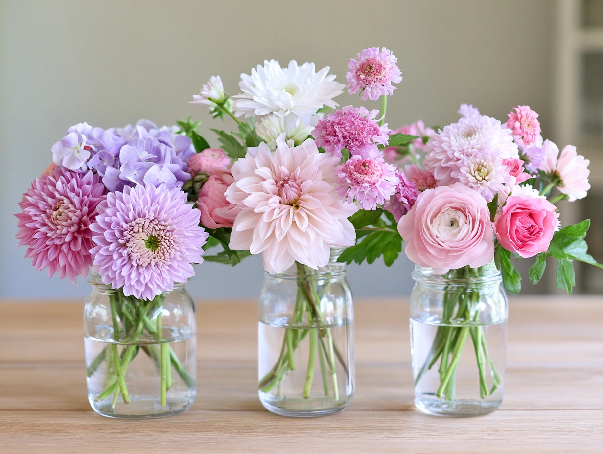 DIY Mini-Flower Arrangement Tutorial