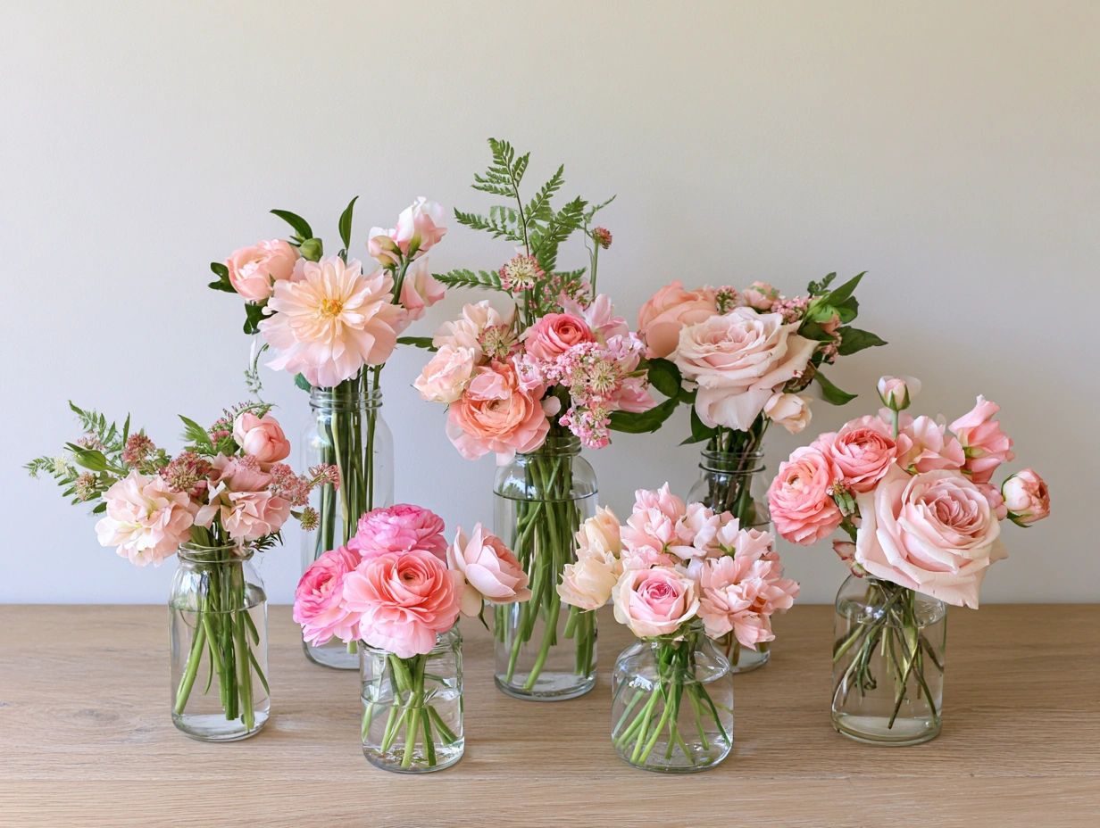 DIY Mini-Flower Arrangement Tutorial
