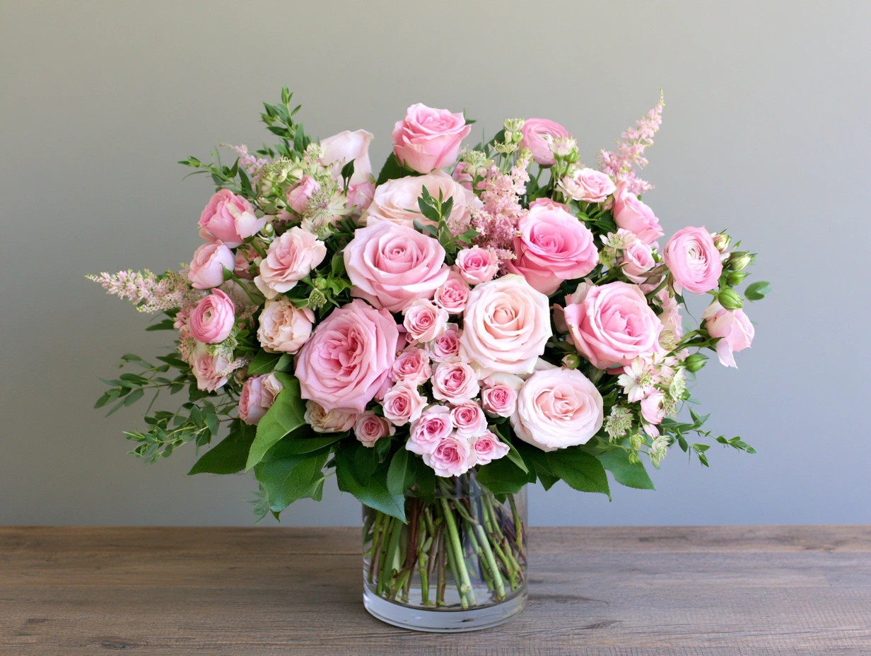 Pastel Rose Delight