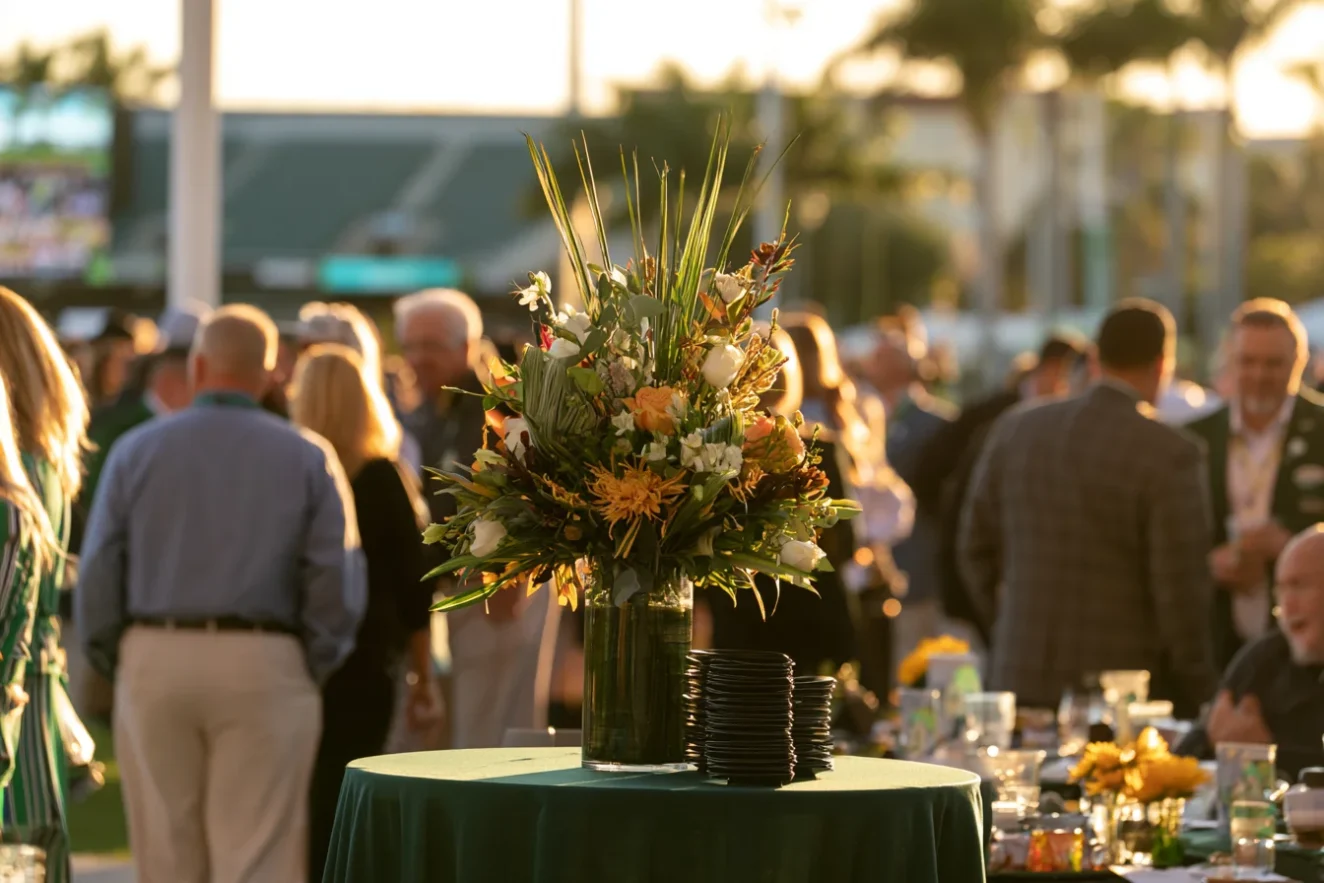 Boca Raton Bowl Flowers Game-Day Energy in Full Bloom